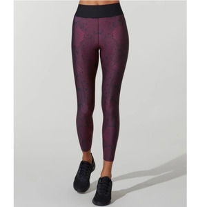 Ultracor Python Ultra High Rise Leggings Garnet Size S